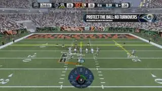 Madden 16 GLITCH - WR takes snap somehow