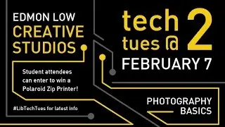 Tech Tuesday @ 2 Photography Basics