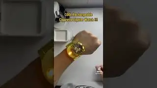 USB Rechargeable Cigarette Lighter Watch ⌚️x 🚬