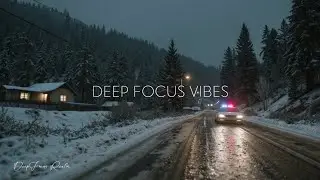 Focus Music ~ Winter Woods Deep Work Playlist ~ Calming Background for Study & Work