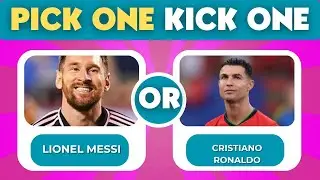 Pick One Kick One: 50 Famous Football Players - Ultimate Fan Challenge || QUIZ MINDLAB