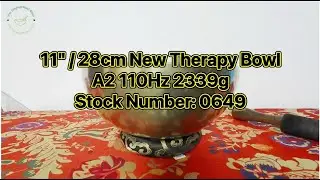 New Therapy Singing Bowl | A2 110Hz 2339g