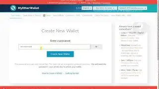 Let's Review MyEtherWallet (Create, View & Send) w/ Bonus XinFin ICO Shoutout!