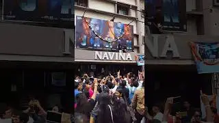 Jawan at navina cinema hall|| Jawan first day || SRK new Film|| Jawan at kolkata||