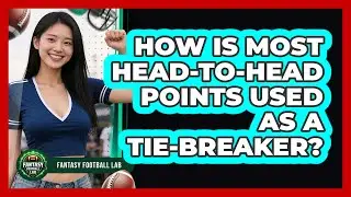 How Is Most Head-To-Head Points Used As A Tie-Breaker?