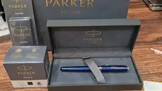 Parker Sonnet Blue Lacquer Fountain Pen
