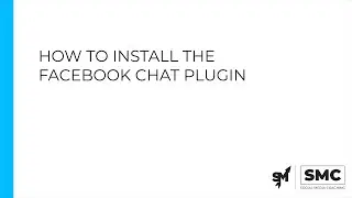 How to install the Facebook Chat Plugin