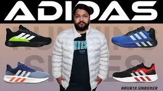 Adidas Running Shoes Haul | Men 🔥 Myntra Flipkart 2025 ADIDAS SHOES | RRUK18 UNBOXER