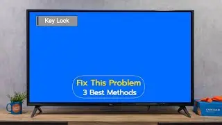 How To Fix Key Lock Problem On Any LED TV or LCD TV | Key Locked Unlock On All TV - Top 3 Ways