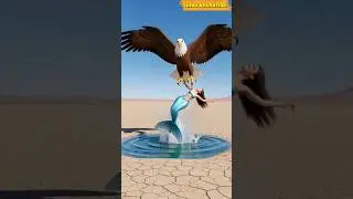 Desert ki Pyasi Jalpari 🌵💦 & The Brave Kabootar 🕊️ | #aistory #cartoon #shortsstory