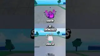 Shadow vs Spider #bloxfruits #roblox #dispecs #bloxfruit