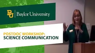 Postdoc Workshop | Science Communication