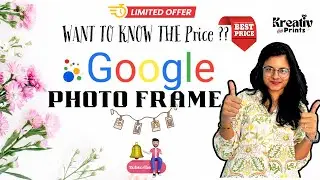 Want to Know the Price?? | Customized Google Photo Frame | Limited Discount