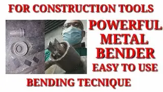 How to Make a Powerful Metal Bender for Construction | CaRamil TV