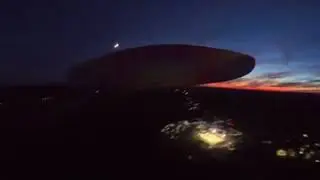 Dave purdin fly in Friday night flight 2 360 video 8/29/2025