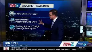Iowa weather: Snow showers move in ahead of a frigid weekend