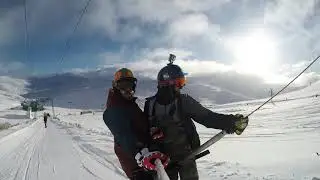 Snowboarding at glenshee scotland 03/03/2020