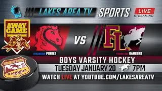 Ranger Boys Varsity Hockey vs Stillwater