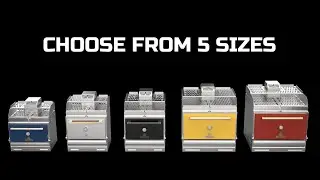 New mibrasa charcoal oven 2023