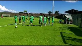 Baroka fc last preparation ahead of their Limpopo Derby tomorrow. #Barokafc vs Magesifc #MotsepeFL