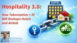 Hospitality 3.0: How Tokenization + AI Will Reshape Hotels and Airbnb (2026)
