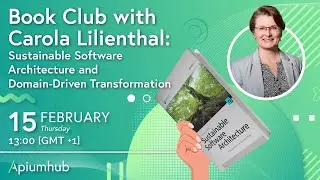 Book Club with Carola Lilienthal: Sustainable Software Architecture and Domain-Driven Transformation