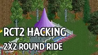 RCT2 Hacking: 2x2 Peepable Flat Ride