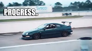 FIRST TRACK DAY WITH MY K24 Integra - PBIR Road Course