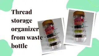 Thread organizer ideas/ Thread organizer/ Thread holder/ Sewing thread organizer/Thread box