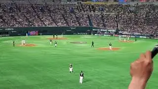 20230401　福岡ソフトバンクホークス【4回ｳﾗ】応援･攻撃風景　バッティング打撃　応援団による鳴り物･声出し応援あり@福岡PayPayﾄﾞｰﾑ･外野ﾗｲﾄ