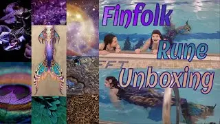 Finfolk Rune Tail Unboxing + Swimming