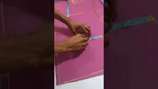 How to cut and sew trouser , front side will carry zip, rope ans waist band, while the back elastic.