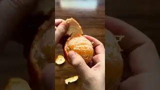 So Satisfying Mandarin ASMR / No talking   #asmr #fruit #satisfying #fruitasmr #mandarin