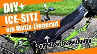 ICE-Trike Netzsitz Selbstbau-Befestigung | DIY Liegerad Teil 2