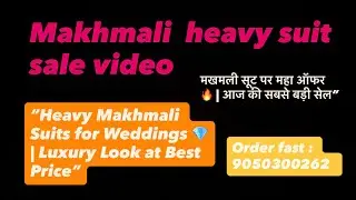 &ldquo;Best Makhmali Suit Sale Today 🔥 Don&rsquo;t Miss&rdquo; (9050300262) Sonipat (Garhi Bala) 