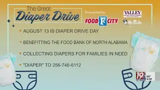 The Great Diaper Drive | August 11, 2025 | News 19 at 4 p.m.