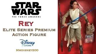 Star Wars Elite Series Rey Premium Action Figure Unboxing and Review