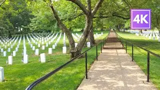 Arlington National Cemetery Virtual Tour | ASMR Ambience | Northern Virginia Walk