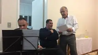 Volare - Adel, Prof. M&aacute;rcio e Fred no teclado