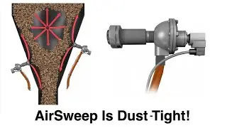 AirSweep's Dust-Tight Design Is The Best Pneumatic Flow Aid