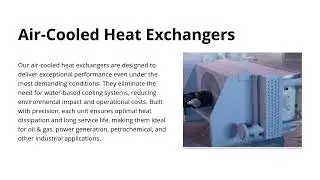 Innovating Heat Transfer Solutions for a Sustainable Future