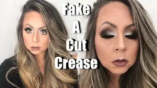 How To Fake A Cut Crease Makeup Tutorial | Jaclyn Hill Palette | Christina Wagner