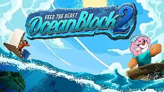 ConfettiCraft Season 10.  FTB Oceanblock 2. Setting up the base!
