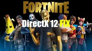 How To Fix Fortnite DirectX 12 Crash. [Farsi/Persian]