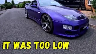 ADJUSTING MAXPEEDING RODS COILOVERS ON MY NISSAN 300ZX TWIN TURBO