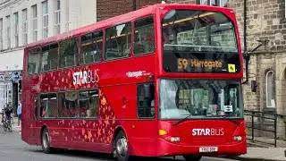Harrogate Bus Company Scania N230UD OmniDekka YR10 BDE | Dalesbus 59