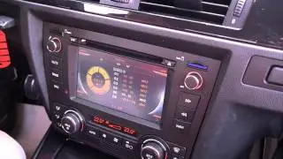 BMW E93 325I gets Dynavin multimedia-unit