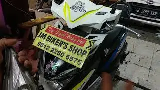 MODIFIKASI LAMPU MOTIR BEAT ISS / ESP / STREET ALA BUS MANIA BROOOO.