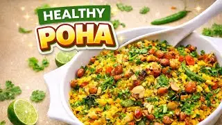 Healthy Vegetable Poha | Light & Nutritious Breakfast Recipe 😋