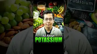 All About Potassium(Functions,Deficiency,RDA,Food Sources) | Dt.Bhawesh | #diettubeindia #shorts